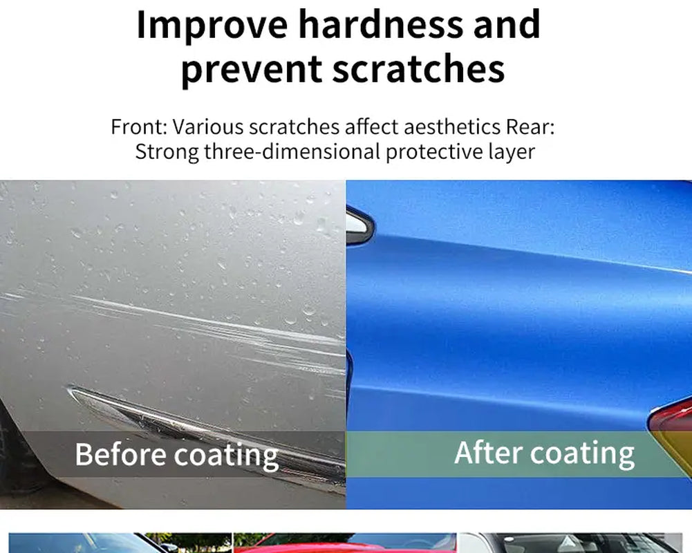 ZYKR Nano-Quick Ceramic Coating Pro MAX for Automobiles, Featuring Advanced Ceramic Technology for Dust-Proof Glass Effect and Lasting Luster. 180 Ml.