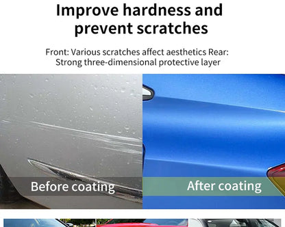 ZYKR Nano-Quick Ceramic Coating Pro MAX for Automobiles, Featuring Advanced Ceramic Technology for Dust-Proof Glass Effect and Lasting Luster. 180 Ml.